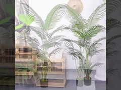 PONY lantai buatan pohon palem Dekorasi dalam ruangan tidak ada air