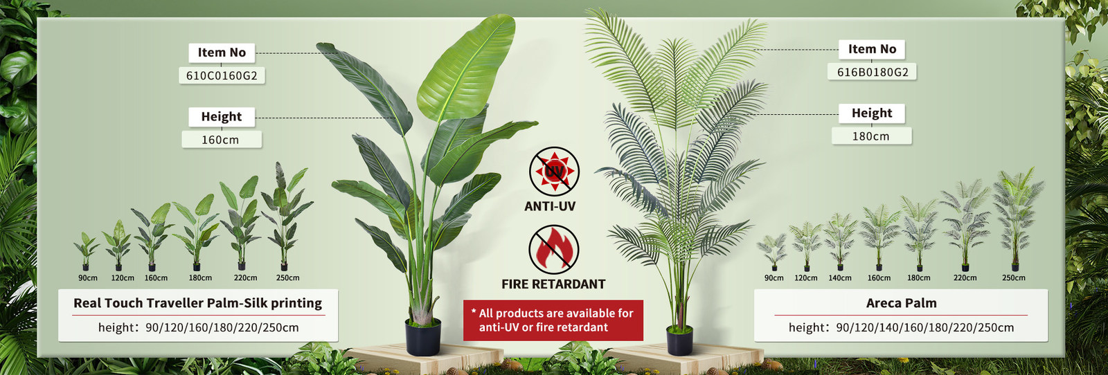 Pohon Dedaunan Buatan