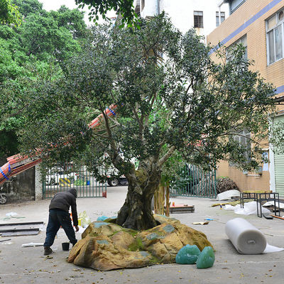 UV-Resistant large 5m customized olive tree artificial with Trunk Realism Realistic Fruits for Hotel Lobbies & Resorts Shopping Mall Luxury Villas