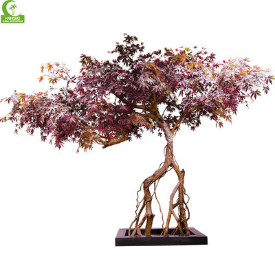 Hot Sale 3.5 Meter Artificial Maple Tree Autumn Leaves Landscaping Tree Faux Maple Trees for Indoor Outdoor Decoration