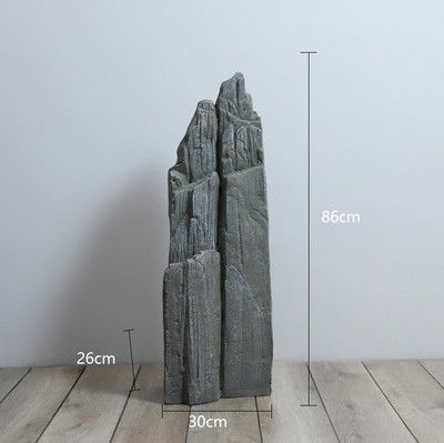 Micro GRC Landscape Fiberglass Rough Rocky Stone Make Money Ornaments