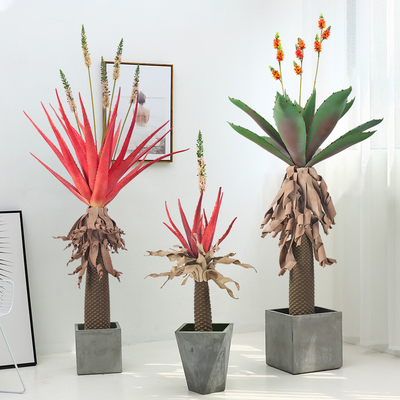 SGS Plastic Artificial Foliage Tree Architectural Landscaping For Dining Room