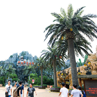 Artificial Date Palm Tree outdoor fake palm tree 10-20ft real touch leaves classic design