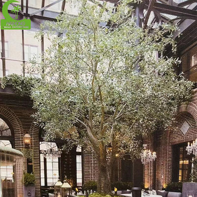 Customized Large Olive Artifical Tree Simulation Indoor Restaurant Decoration