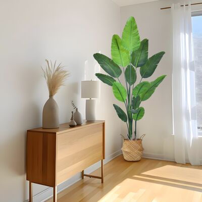 Wholesale 180cm (5.9ft) Artificial House Plants Indoor Bird of Paradise Tree - Model K | Haihong Factory Direct | Large Faux Plants for Home Decor | Low Maintenance