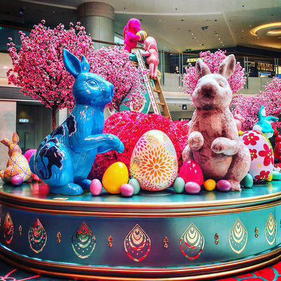 Attractive Aesthetic Topiary Sculpture For City Landscape